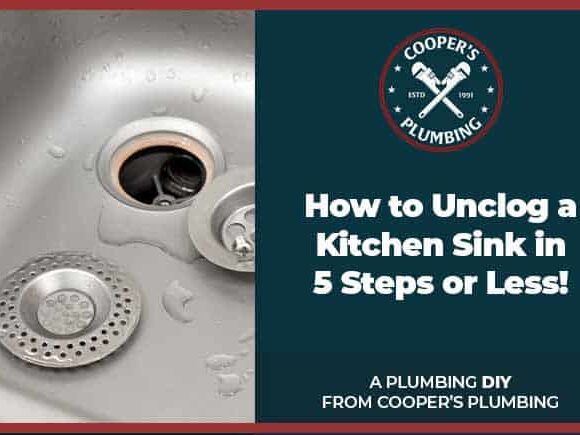 How to unclog a kitchen sink in 5 steps or less.
